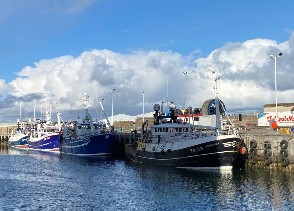 Der Hafen von Peterhead. Die Fischerei war eines der emotionalsten Themen bei den Brexit-Verhandlungen zwischen Großbritannien und der EU.
