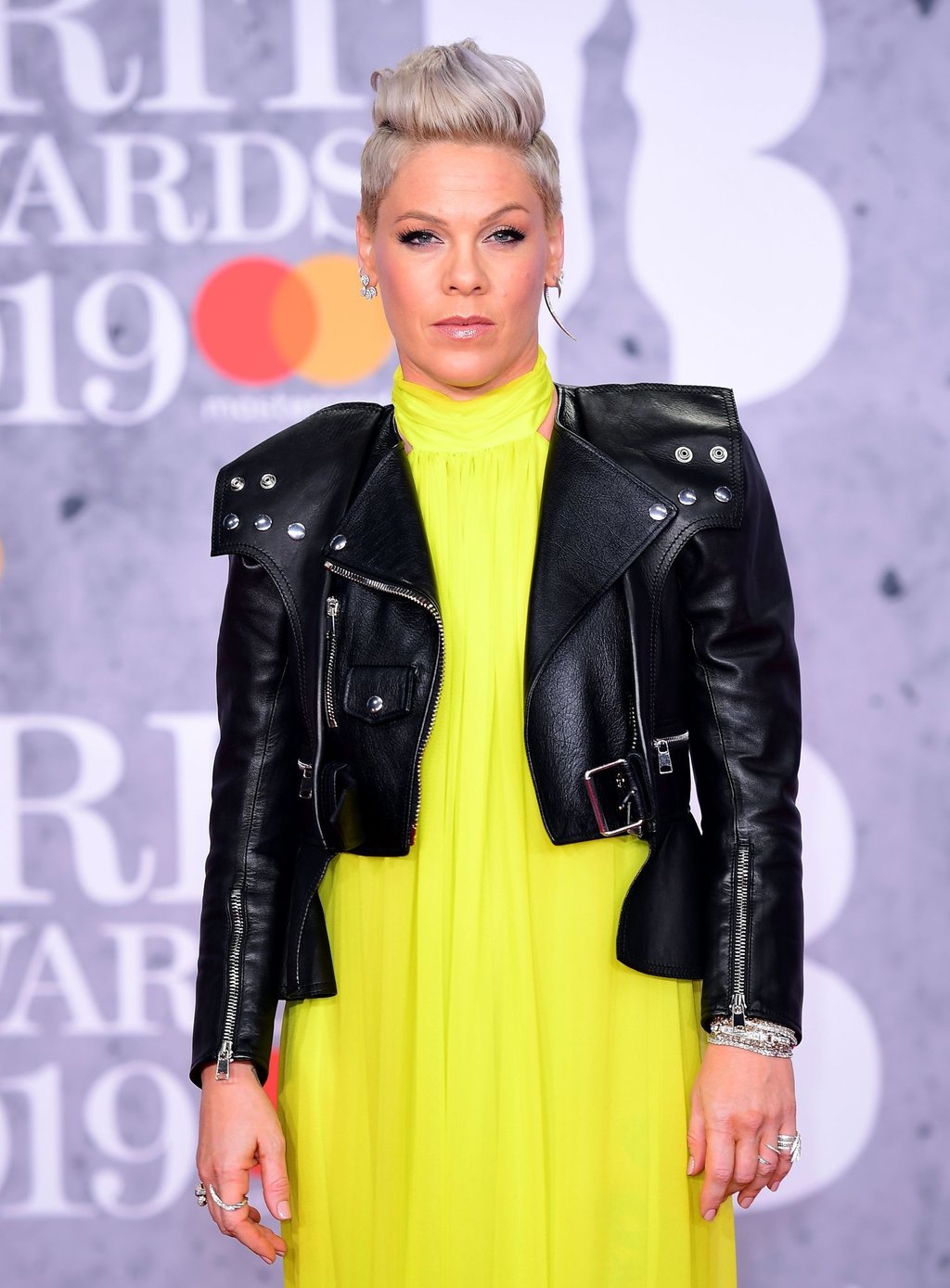Sänegrin Pink bei den Brit Awards 2019.