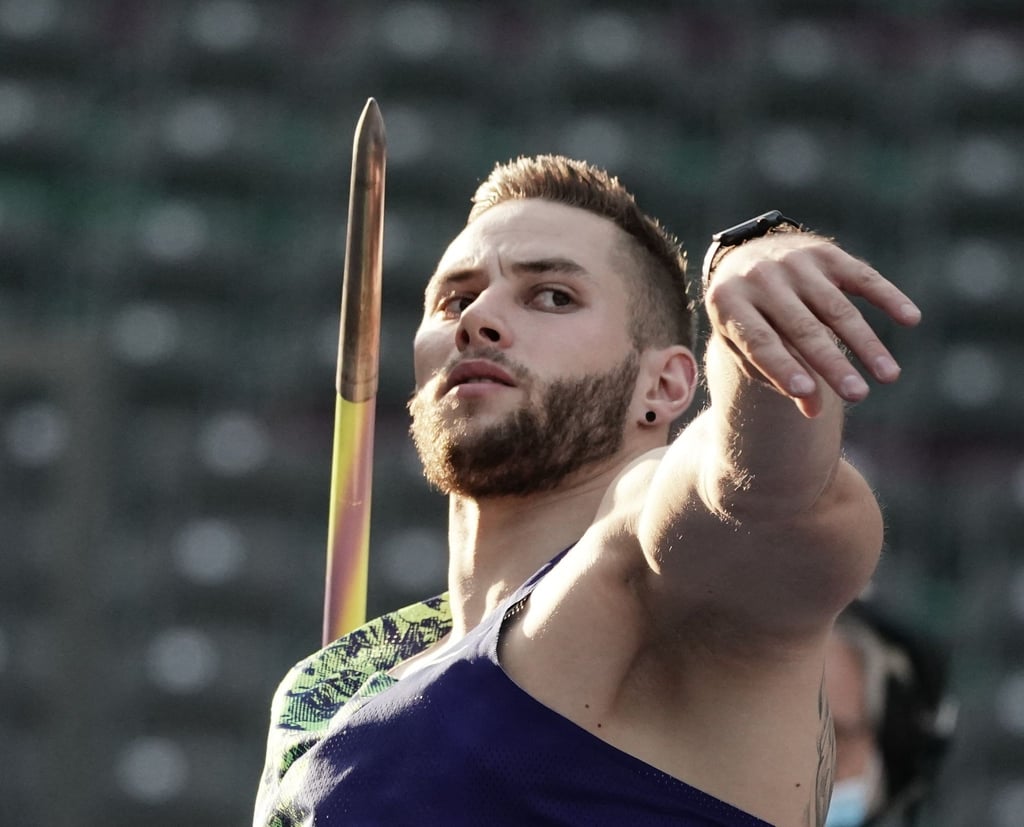 Heißer Kandidat auf eine Olympia-Medaille: Speerwerfer Johannes Vetter.