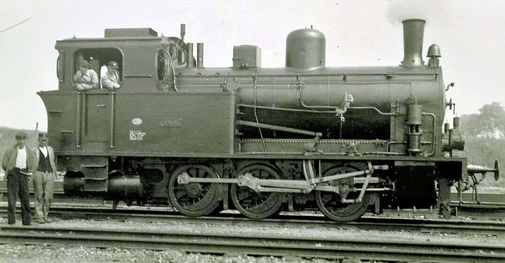 So sah die Schwesterlok 38 des gesuchten Dampfrosses aus, das 1948 nach Ilsenburg verkauft wurde.