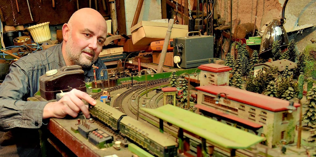 Marco Zeddel wurde von seinem Großvater an das Thema Modellbahn herangeführt.