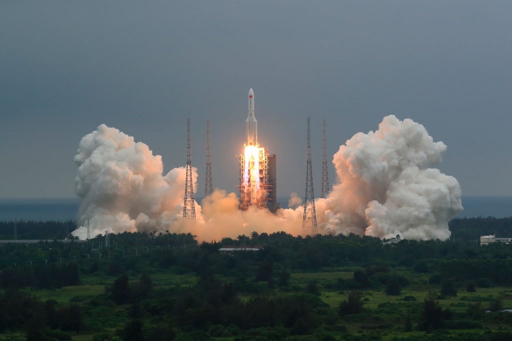 Das zentrale Raketensegment, das den 22,5 Tonnen schweren Kern von Chinas neuester Raumstation in die Umlaufbahn gebracht hat, soll am Samstag an einem unbekannten Ort wieder auf die Erde stürzen.