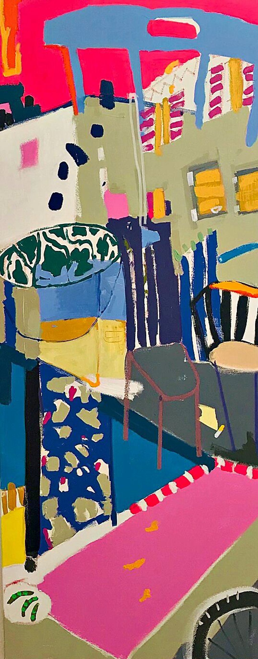 Anja Nürnberg:  „Gordes (Das Warten), 2021 (Ausschnitt)