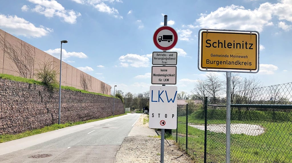 Immer noch verirren sich Lkw, die eigentlich ins Gewerbegebiet wollen, nach Schleinitz und sorgen dort für gefährliche Situationen.