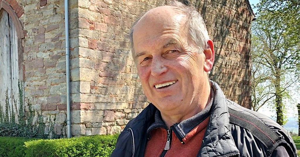 Hartmut Blödtner, der Ortsbürgermeister von Vitzenburg