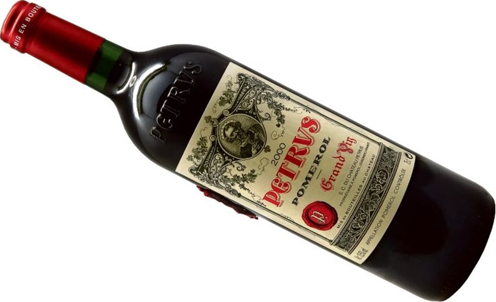 Eine Flasche Weltraum-Wein