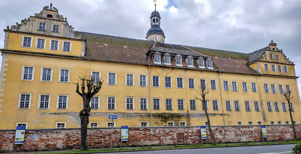 Im  Coswiger  Schloss  tut sich nichts. Dabei wurden in den letzten Jahren mehrere Millionen Euro investiert.