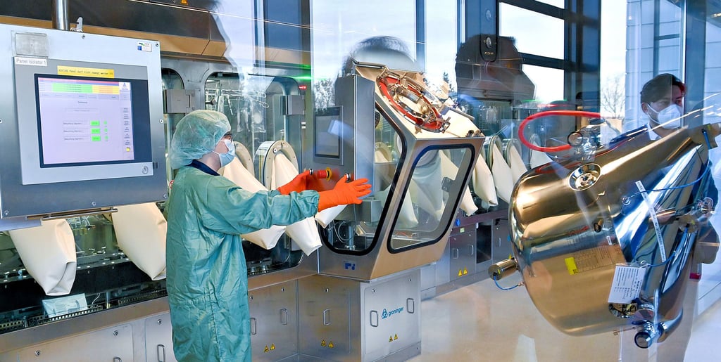 Das Unternehmen IDT Biologika in Dessau-Roßlau ist auf Vektor-Impfstoffe spezialisiert.