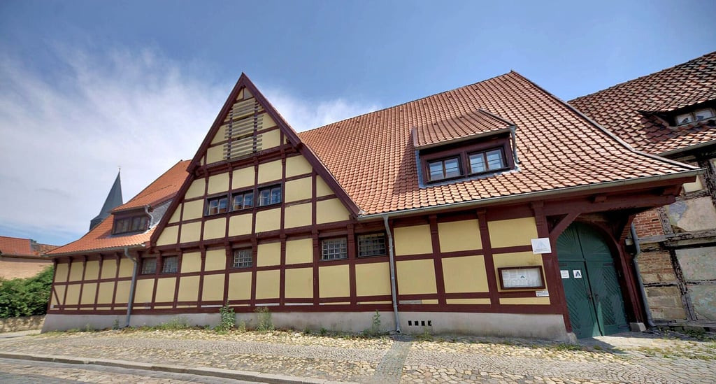 Die ehemalige Jugendherberge im Quedlinburger Neuendorf.