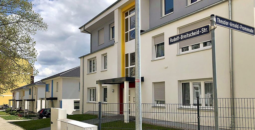 Die Stadtvillen in der Rudolf-Breitscheid-Straße