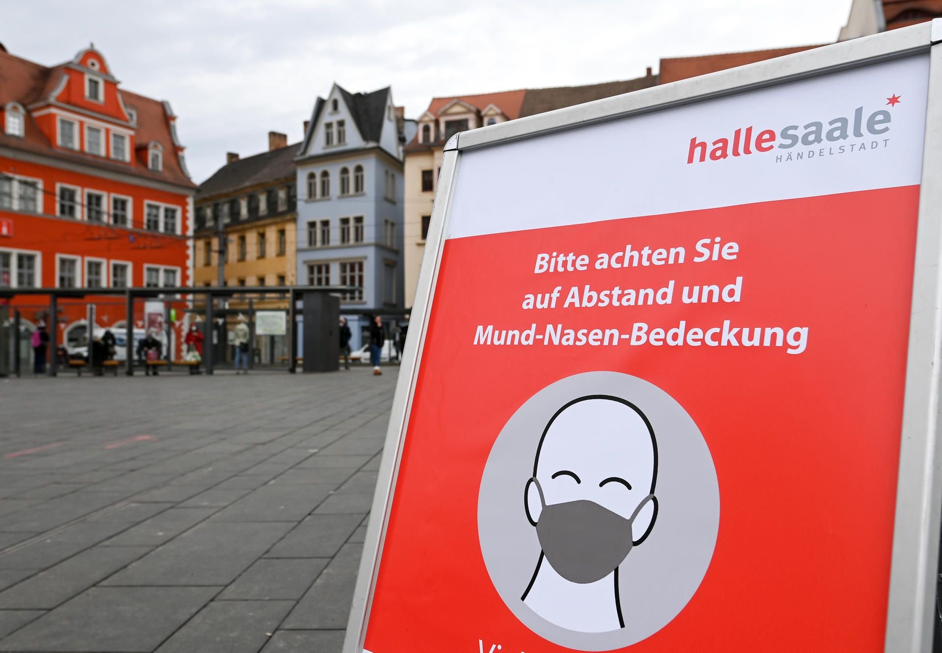 In Halle werden die Corona-regeln ab Montag wieder gelockert.