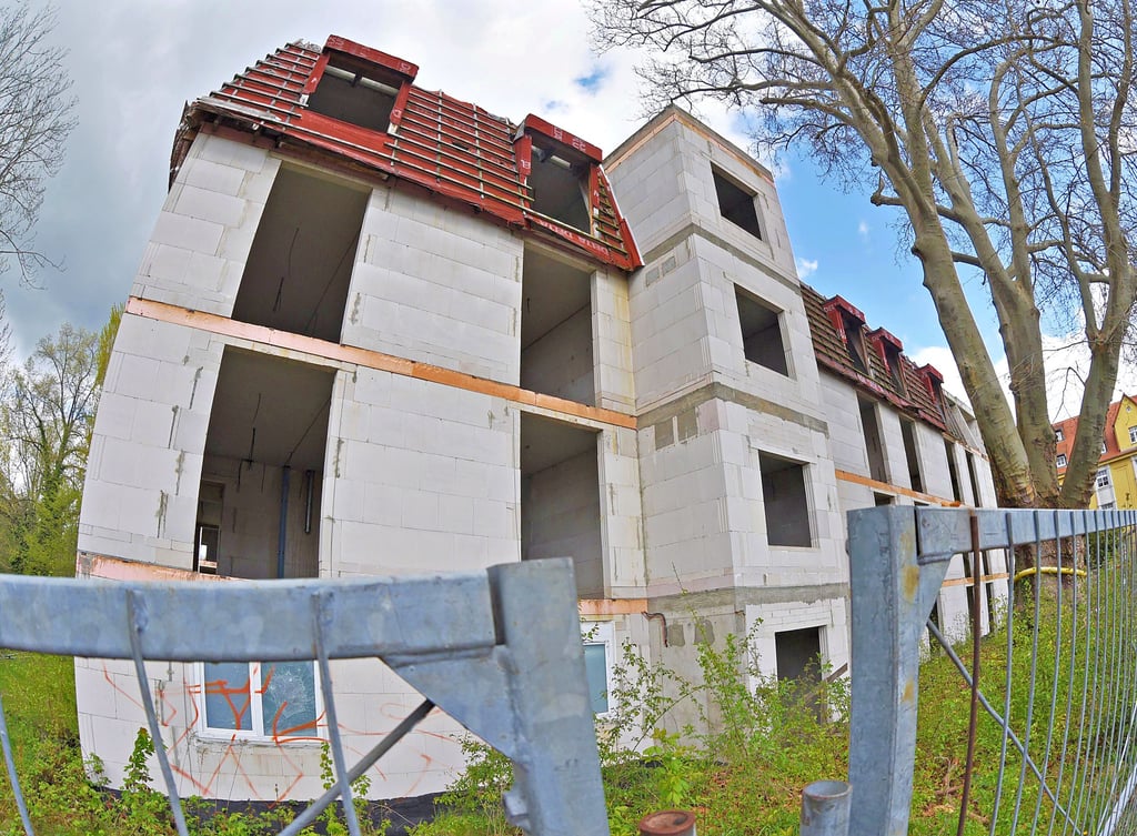 Spätes Glück - seit fast zwölf Jahren wartet der Bau auf seine Vollendung.