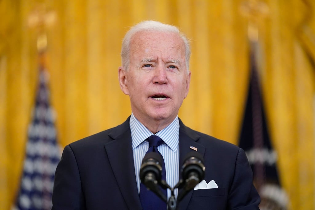 US-Präsident Joe Biden: „Immer noch dabei, uns aus einem wirtschaftlichen Kollaps herauszuwinden.“