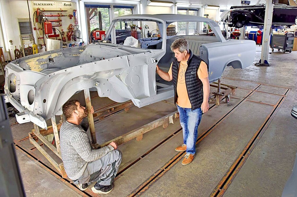 Aus jedem Stück Auto-Blech kann man wieder was machen.