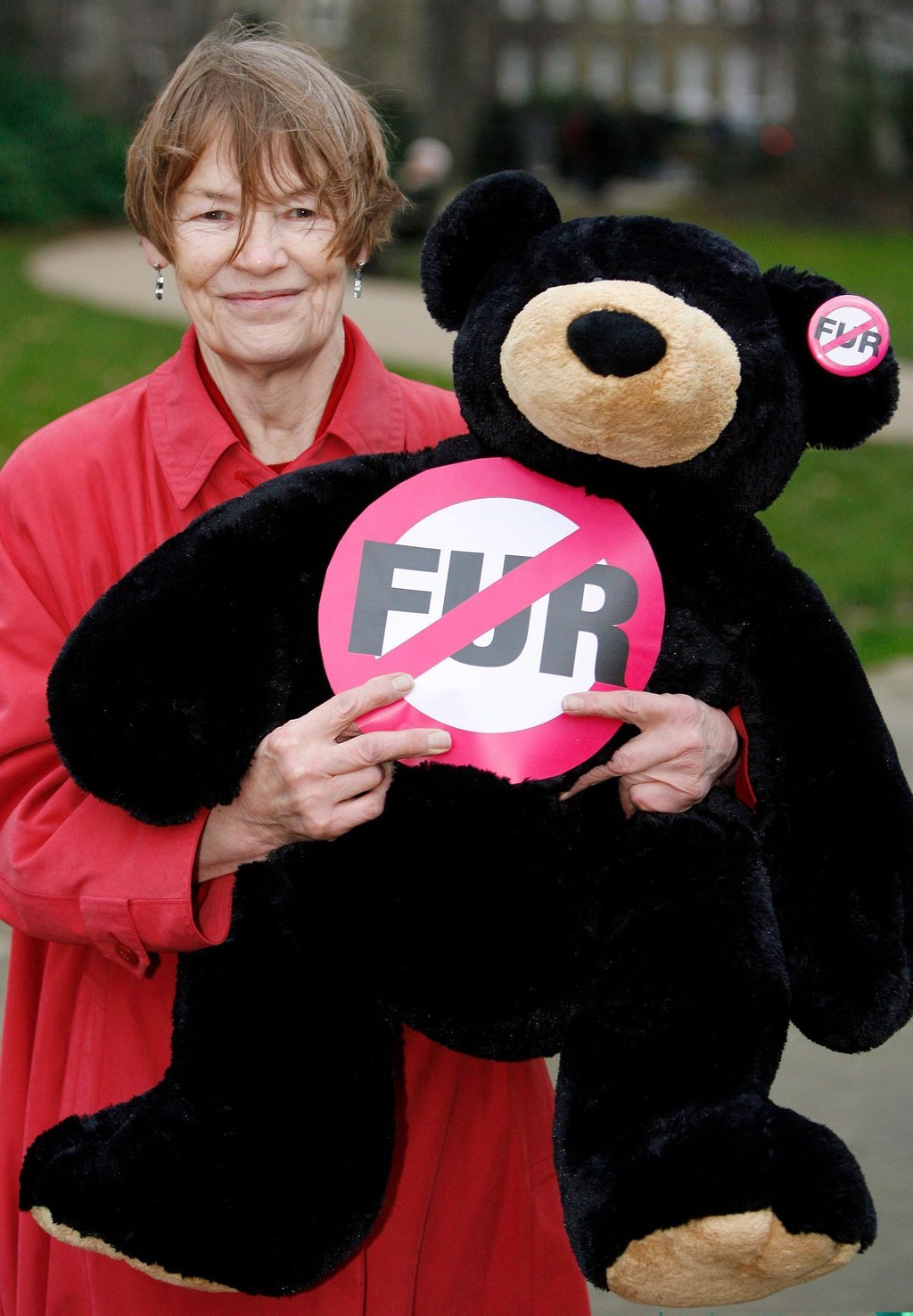 Glenda Jackson, Filmstar und damalige Labour-Abgeordnete, 2007 in London.
