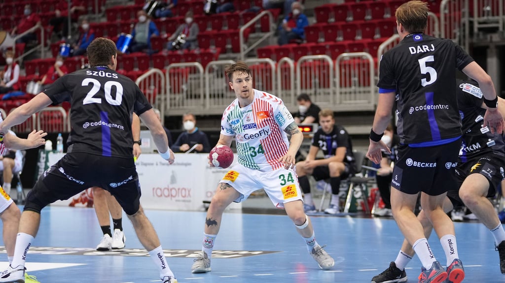 Michael Damgaard war mit 14 Toren der überragende Mann beim Sieg des SCM gegen den Bergischen HC.
