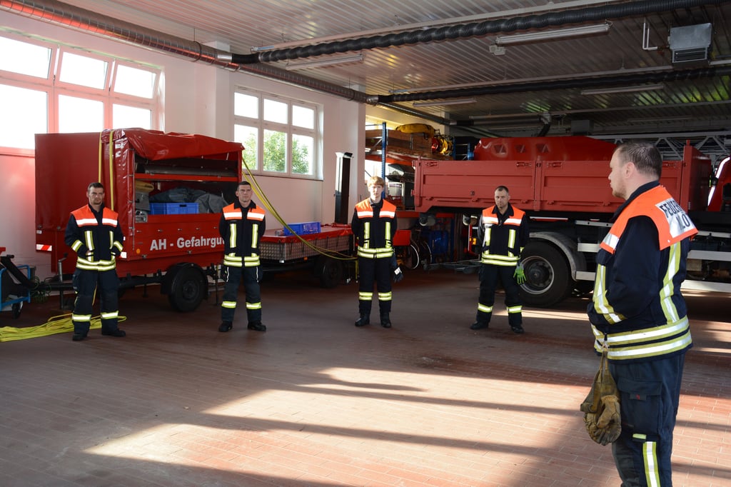 Im Sommer 2020 waren Ausbildungen bei der Klötzer Feuerwehr nach der ersten Corona-Pause wieder möglich.
