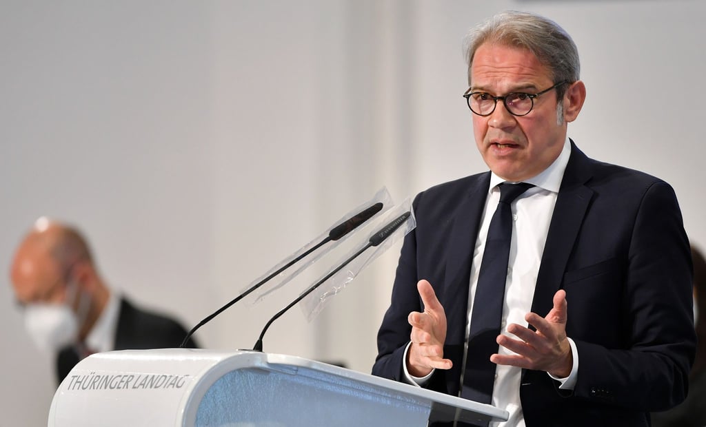 Georg Maier (SPD), Innenminister von Thüringen.
