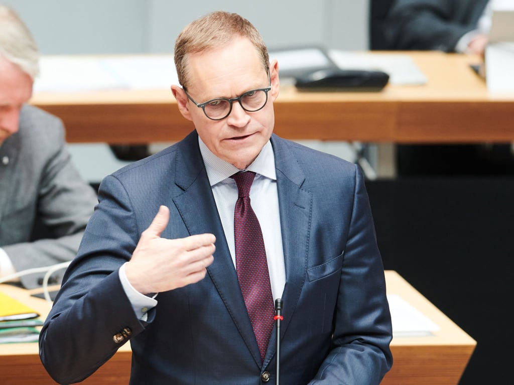 Der Regierende Bürgermeister Michael Müller (SPD).