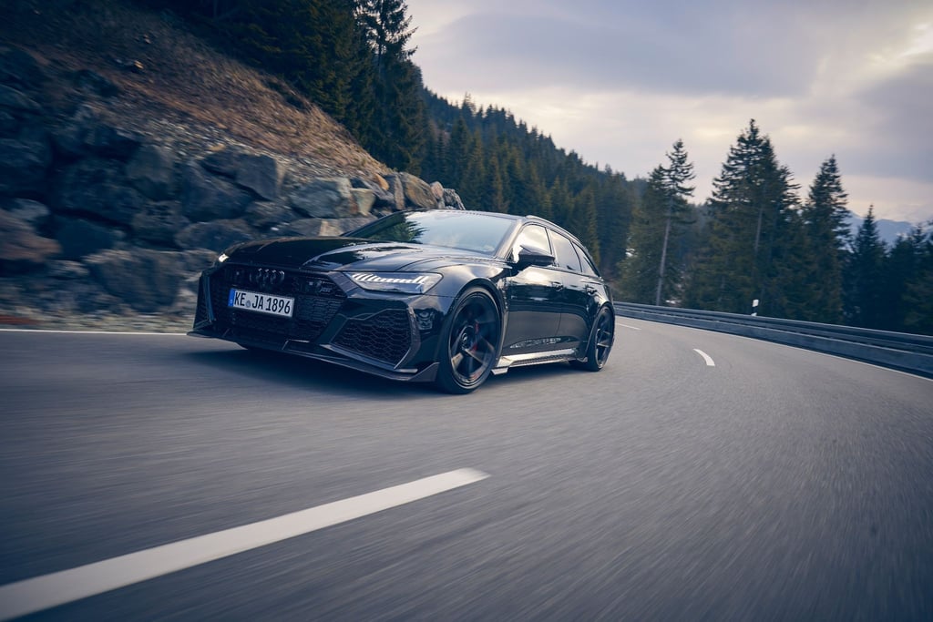 Das bereits sportliche Grundmodell RS6 Avant von Audi bringt Abt nun auf 800 PS und 330 km/h Spitze.