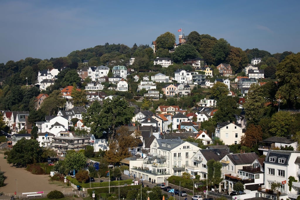Das Hamburger Villen-Viertel Blankenese.