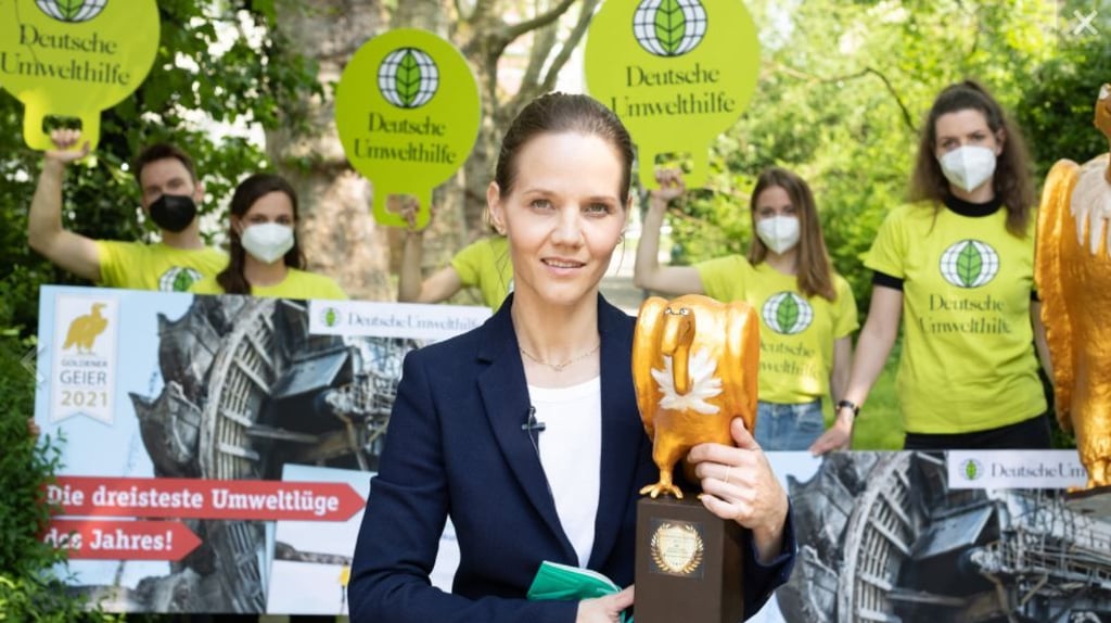 Greenwashing durch Unternehmen würde unserer Umwelt schaden und echten Klimaschutz verhindern, so die DUH.