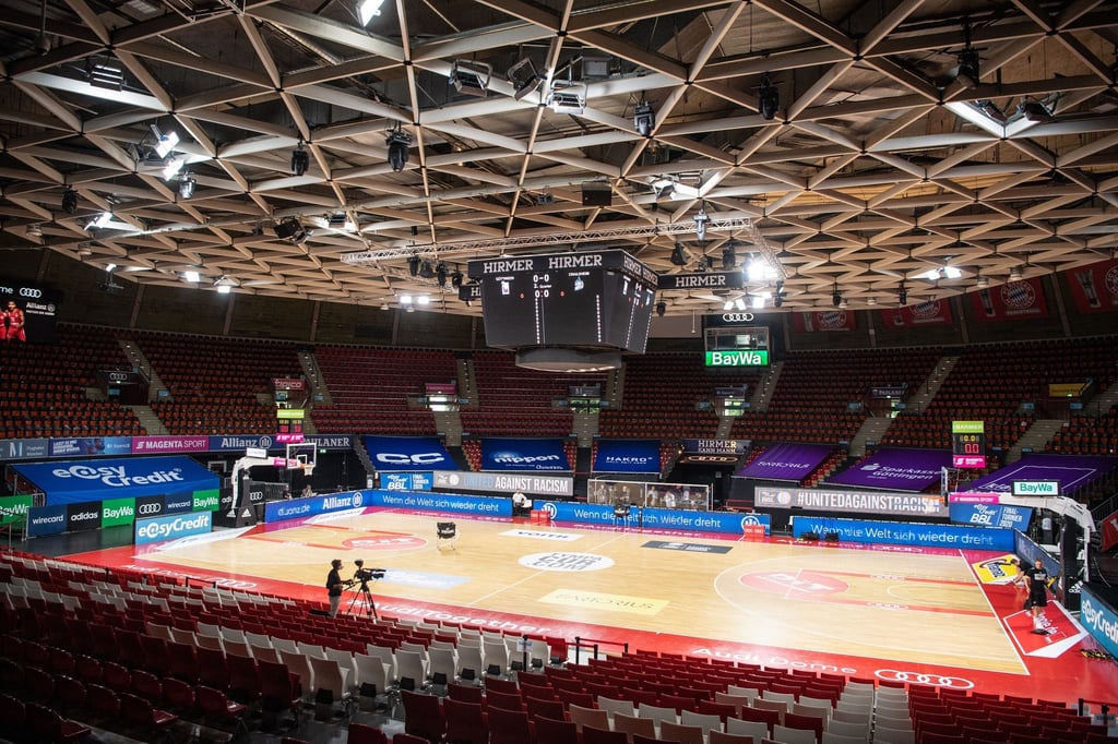 Das Finale um die Deutsche Meisterschaft können bis zu 1300 Zuschauer im Audi Dome in München verfolgen.