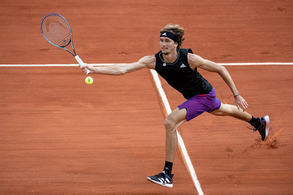 Alexander Zverev tritt heute gegen Stefanos Tsitsipas an.