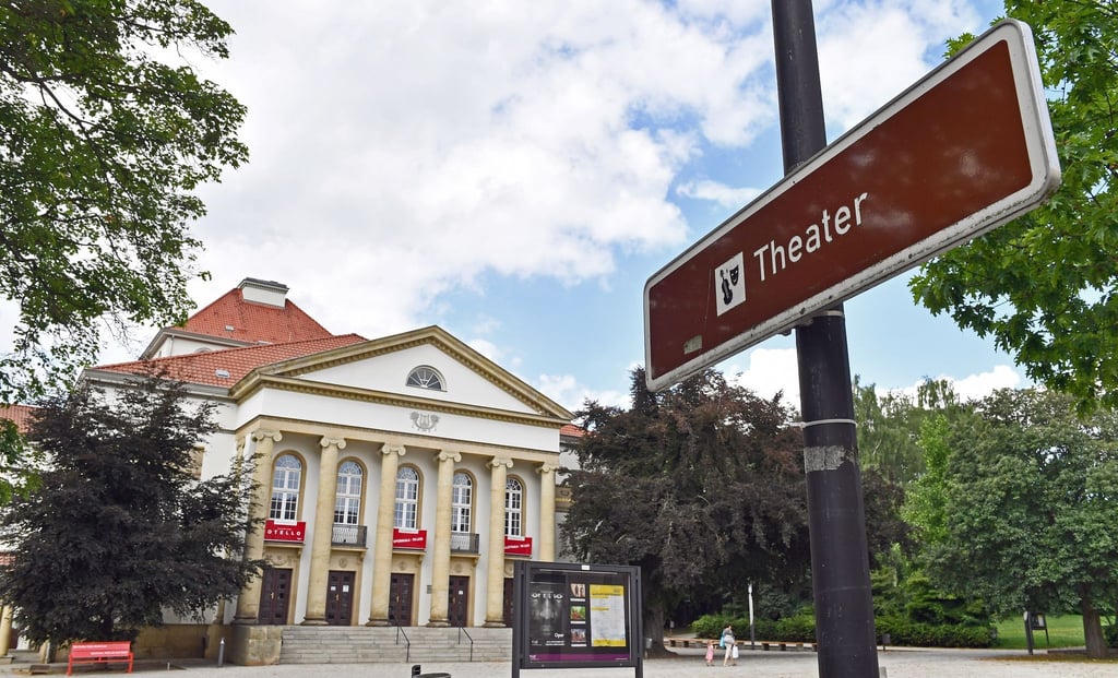 Das Theater in Nordhausen.