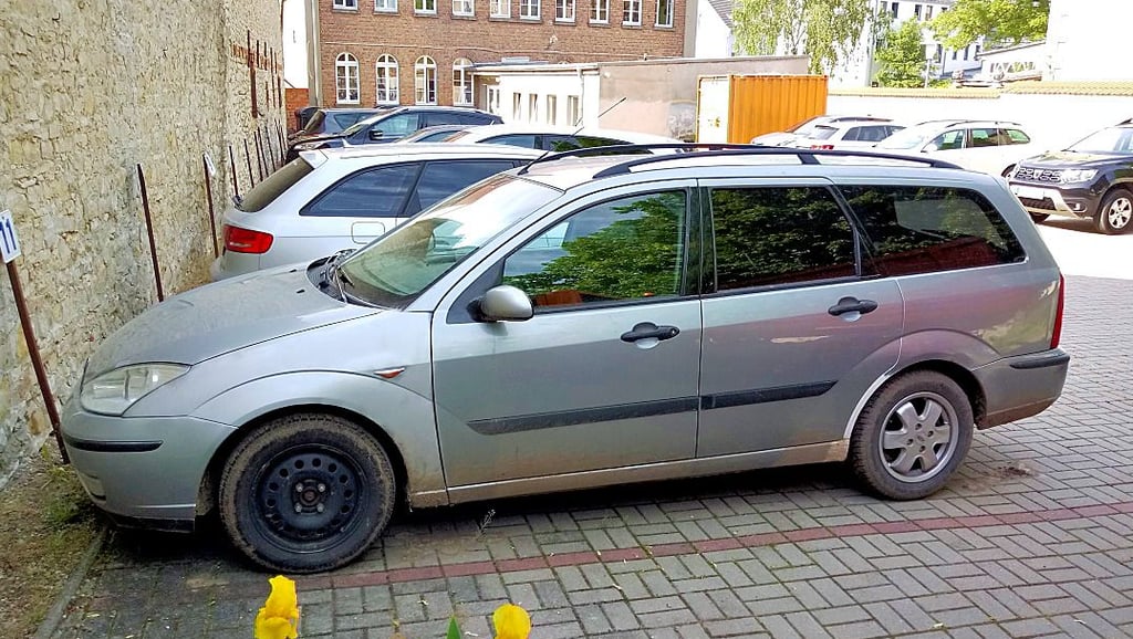 Dieser Pkw wurde nach einer Verfolgungsjagd bei Seehausen beschlagtnahmt.