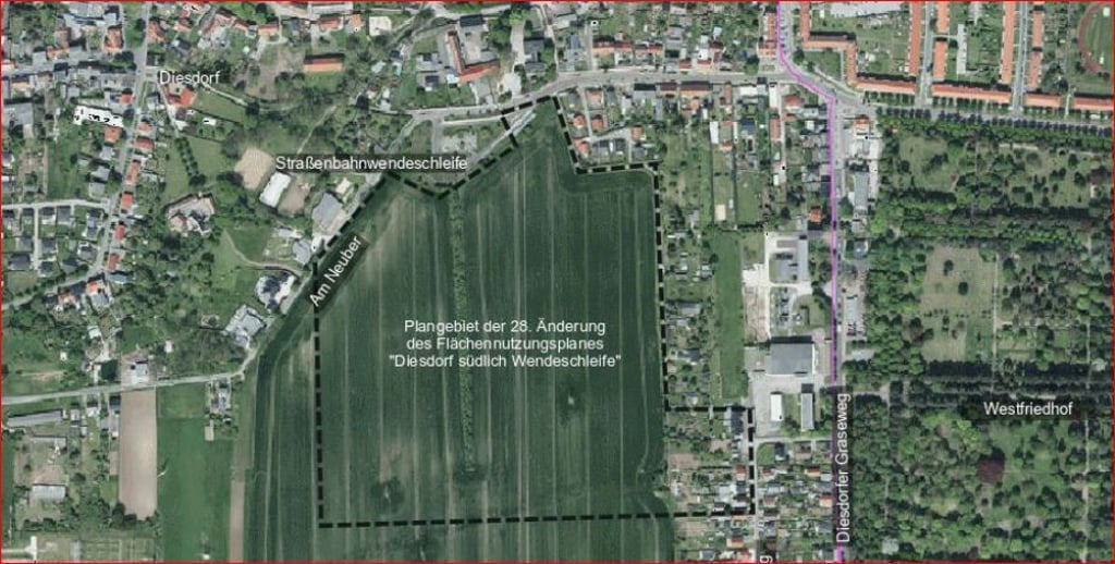 Auf rund 14 Hektar Ackerland am Diesdorfer Graseweg in Magdeburg soll ein neues Wohngebiet entstehen. Eine Ratsmehrheit machte den Weg frei zur Umwidmung von Acker- in Bauland.