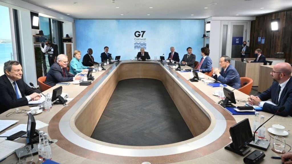 Der G7-Gipfel findet vom 11. bis 13. Juni in Carbis Bay, St Ives in Cornwall statt.