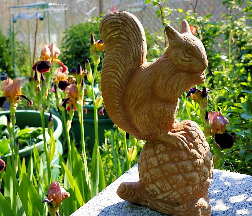 Kleine Plätze der Ruhe und des Beobachtens finden sich in fast jedem Garten.