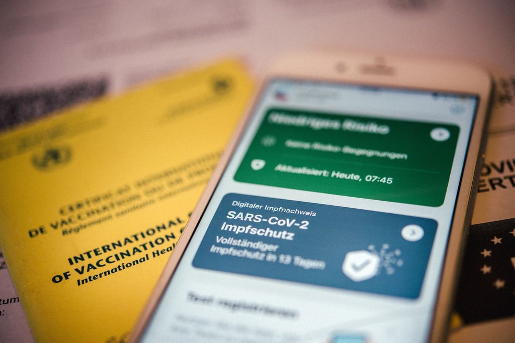 Vollständig gegen Covid-19 Geimpfte können ihren Status nun auch per App nachweisen.