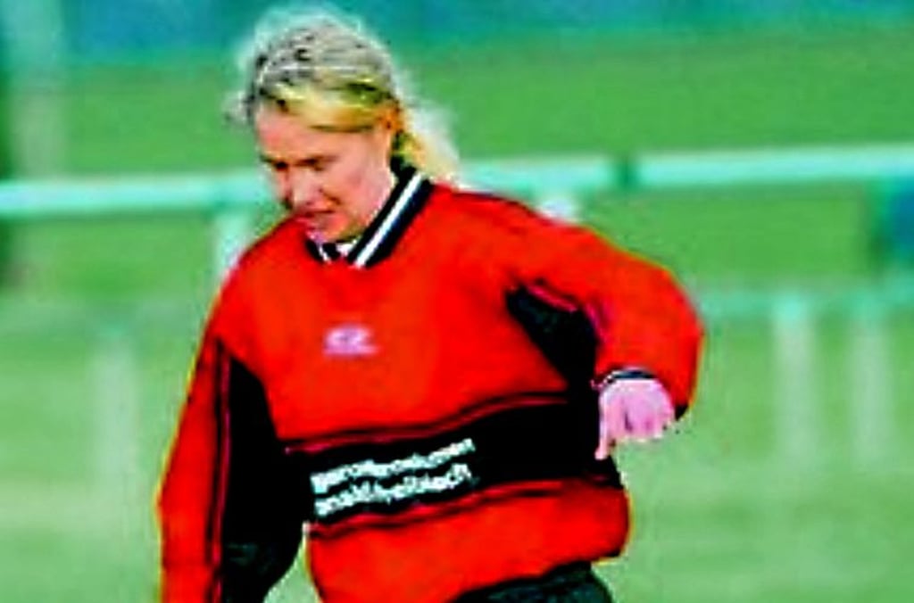 Nach 18 Jahren in Edlau hängt Sandra Hartkopf die Fußballschuhe an den Nagel.