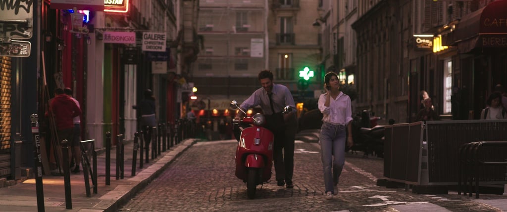 Arnaud Valois als Raphaël und Suzanne Lindon als Suzanne in Paris.