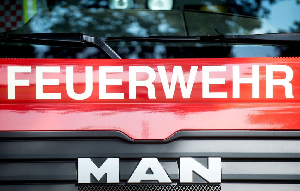 Ein Fahrzeug der Feuerwehr.