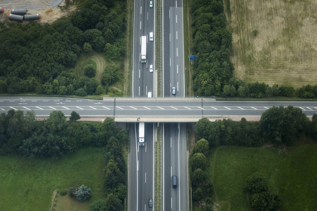 Eine Autobahn (Symbolbild)