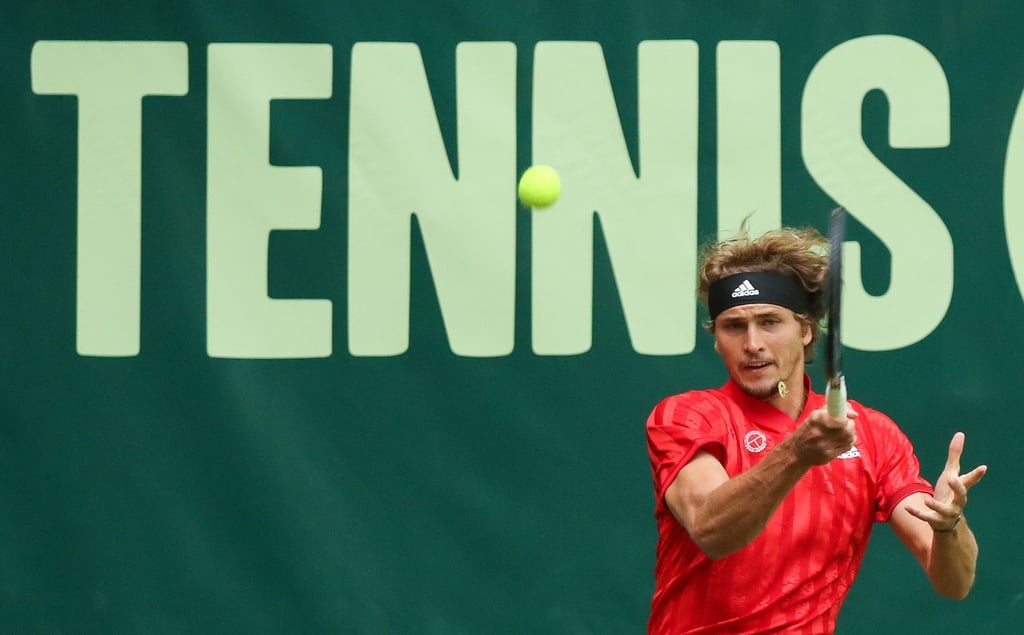 Musste sich in Halle anstrengen, um in die nächste Runde zu kommen: Alexander Zverev.