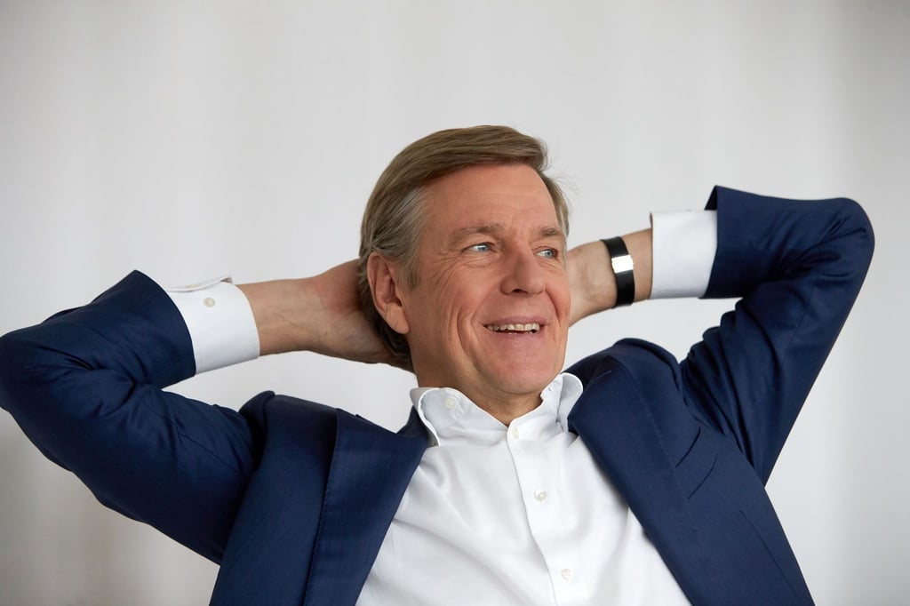 Der „heute-journal“-Moderator Claus Kleber im ZDF-„heute“-Studio.