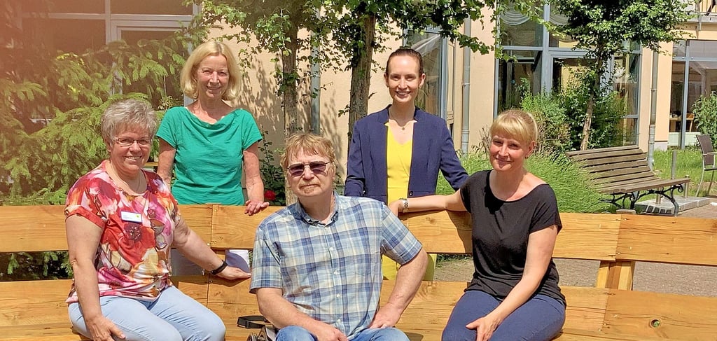 V.l.n.r.: Astrid Staudenraus, Ulrike Döcke, Klaus Stegmann, Samantha Mantel und Jeannette Schmidt arbeiten eng zusammen.