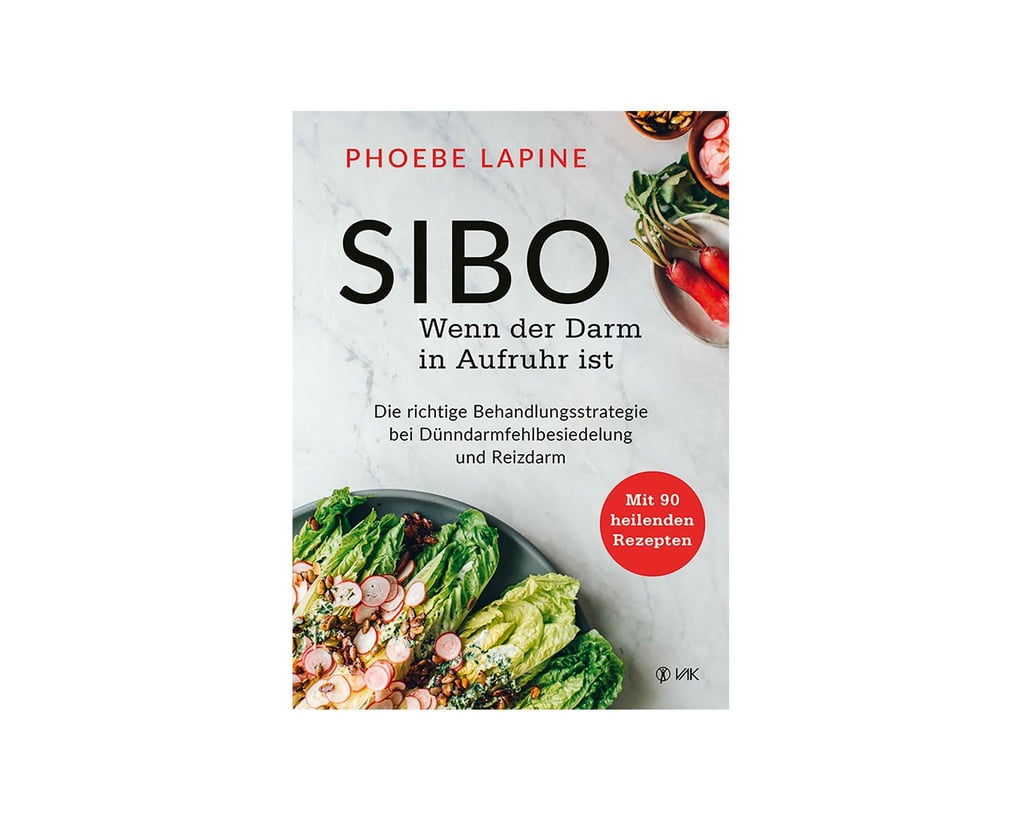 „SIBO - Wenn der Darm in Aufruhr ist“ von Phoebe Lapine, VAK-Verlag, 352 Seiten, 28 Euro, ISBN 978-3867312462. Erscheinungsdatum ist voraussichtlich Ende Juni.