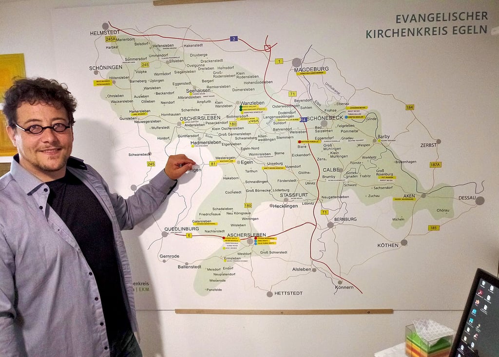 Jörn Bischoff ist seit knapp einem Jahr der Gemeinderefernt des evangelischen Kirchenkreises Egeln.