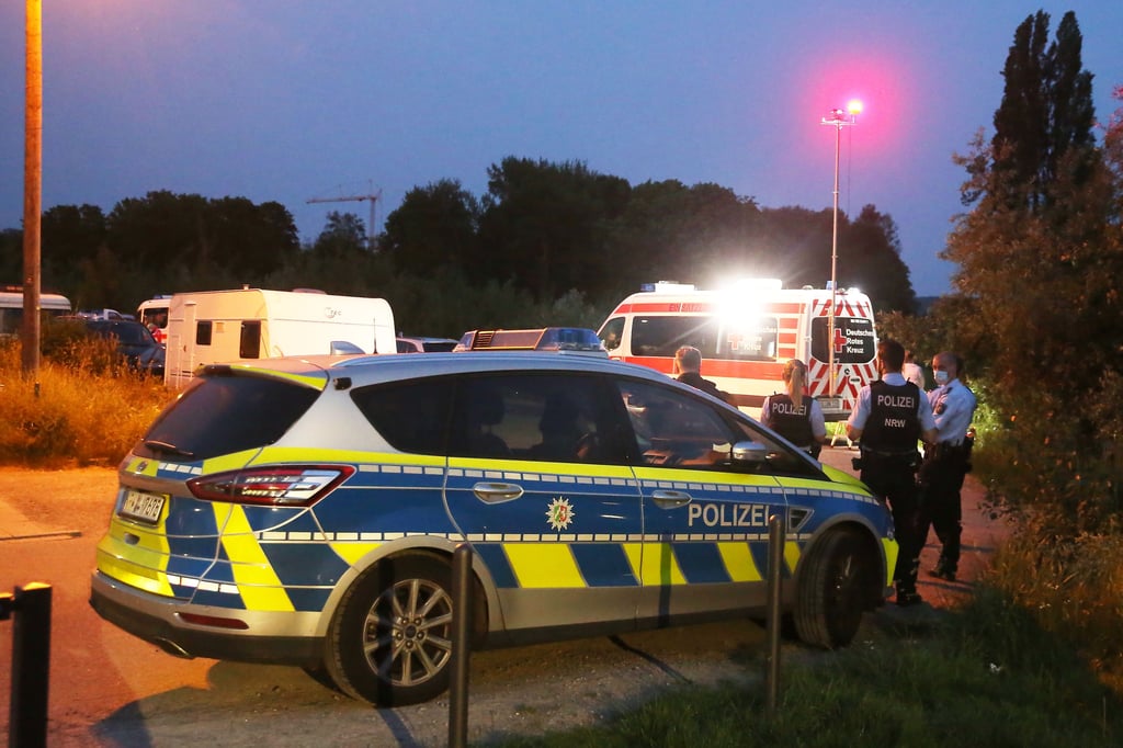 Polizei und Rettungskräfte waren gefragt.