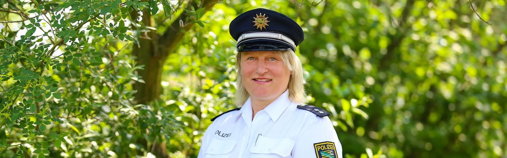 Bianca Hoppe ist neue Regionalbereichsbeamtin für die Gemeinde Schkopau.