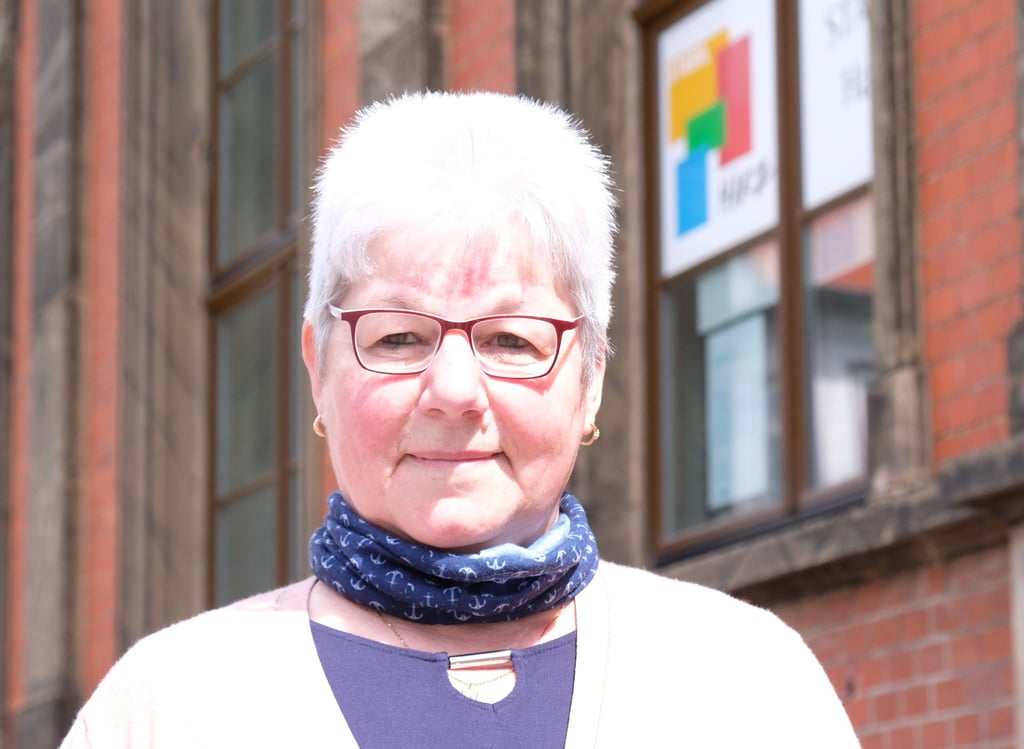 Projektleiterin Angela Krinke.
