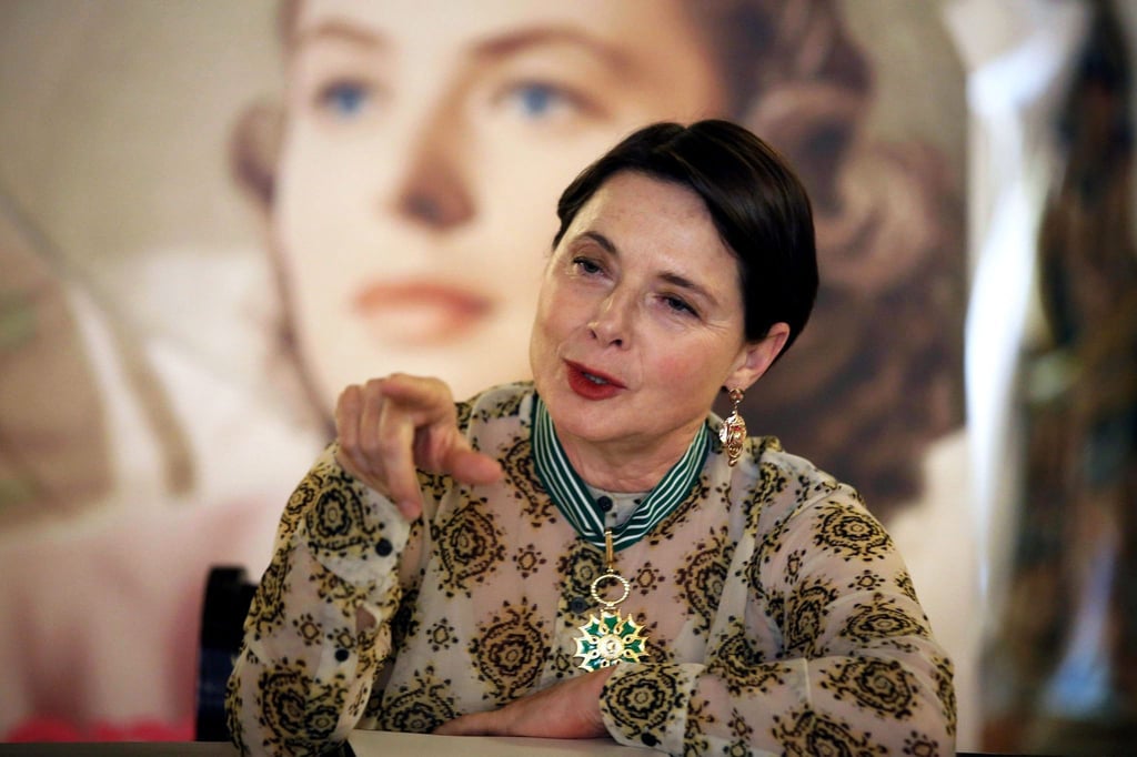 Die Schauspielerin Isabella Rossellini wird 69.