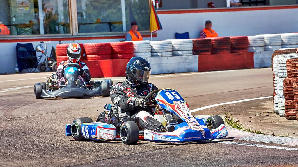 Es gibt wieder Gokart-Rennen auf der Kartbahn Belleben.
