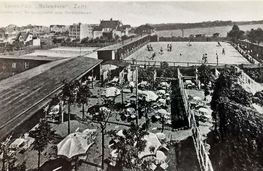 Garten und Sportpark Belvedere war später als Wilhelmshöhe bekannt.