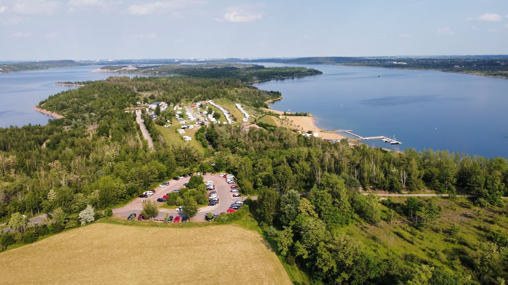 Parkplatz Stöbnitz Geiseltalsee